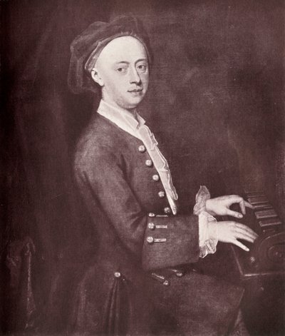 George Frederick Handel by Unbekannt