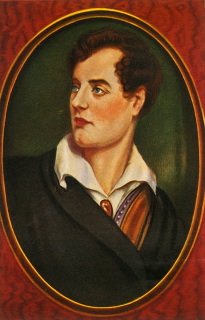 George Lord Byron by Unbekannt