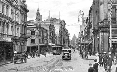 George Street, Sydney, Australia, c1900s by Unbekannt