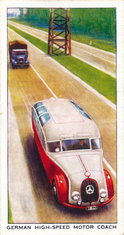 German High-Speed Motor Coach, 1938 by Unbekannt
