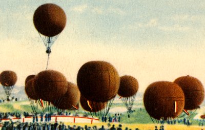 German Hot Air Balloon Competition, 1932 by Unbekannt
