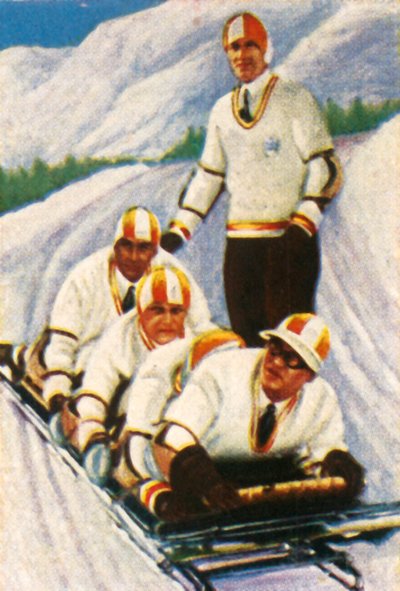 Germany II, German Bobsleigh Team by Unbekannt