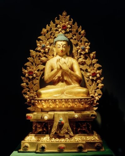 Gesture of the Dharma Wheel by Unbekannt