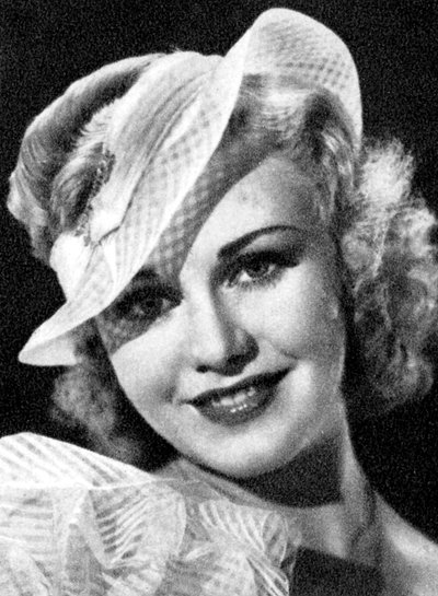 Ginger Rogers, American actress, 1934-1935 by Unbekannt