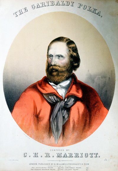 Giuseppe Garibaldi, Italian patriot by Unbekannt