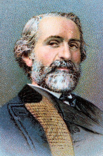 Giuseppe Verdi, 19th century Italian composer by Unbekannt