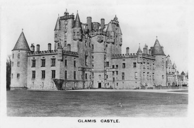 Glamis Castle by Unbekannt