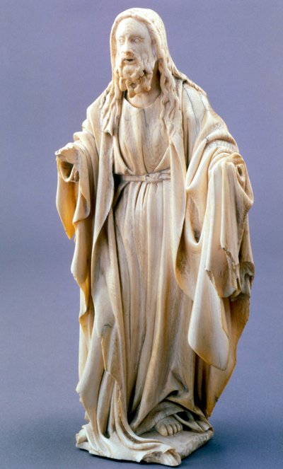 God the Father, Anonymous Flemish Ivory by Unbekannt