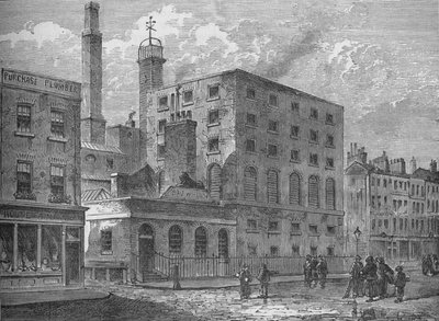 Golden Square Brewery, Soho, Westminster, London, c1875-1878 by Unbekannt