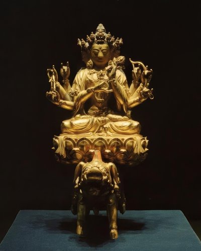 Deity Marici / Sculpture, 15th Century by Unbekannt