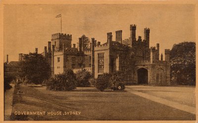 Government House, Sydney by Unbekannt