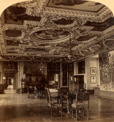 Grand Dining Hall, Frederiksborg Castle, Denmark, 1897 by Unbekannt