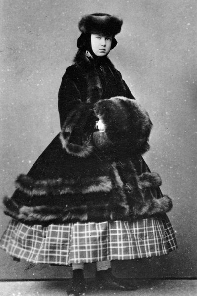 Grand Duchess Maria Alexandrovna of Russia by Unbekannt