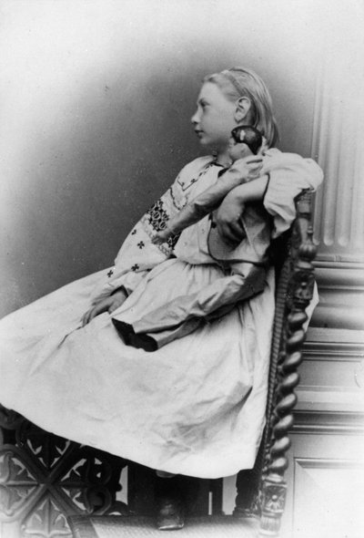 Grand Duchess Vera Constantinovna of Russia, c1861-c1865 by Unbekannt
