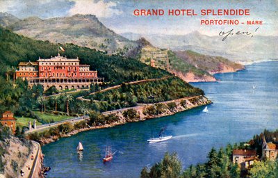 Grand Hotel Splendide, Portofino, Italy, 20th Century by Unbekannt