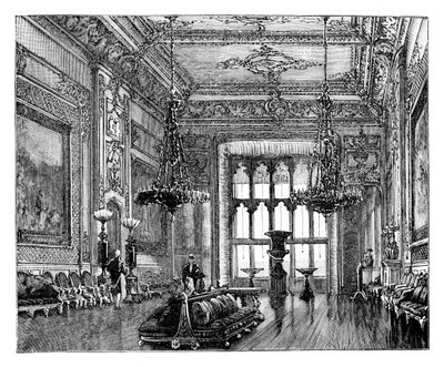 Grand Reception Room, Windsor Castle by Unbekannt
