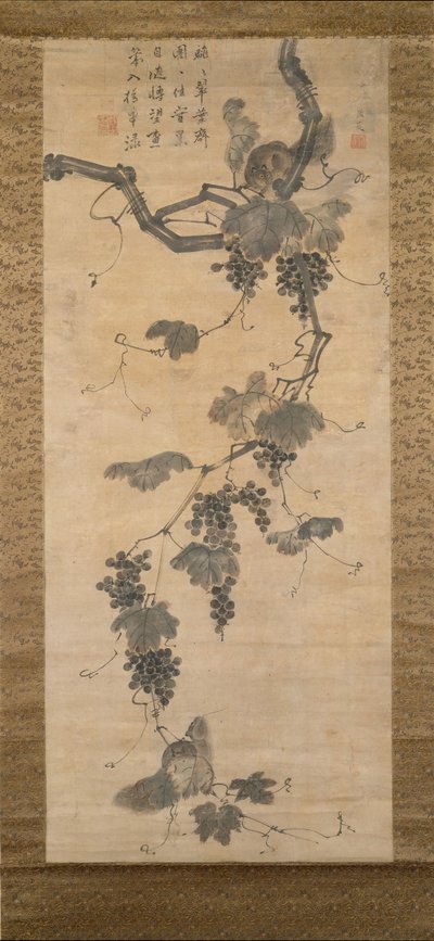 Grapevine and Squirrels by Unbekannt