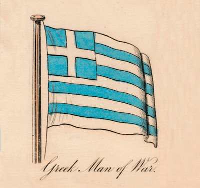 Greek Man of War, 1838 by Unbekannt