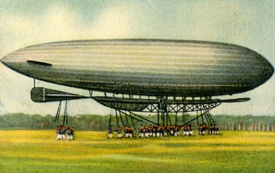 Gross-Basenach M I military airship, 1908 by Unbekannt