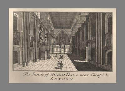 Guild Hall Interior by Unbekannt