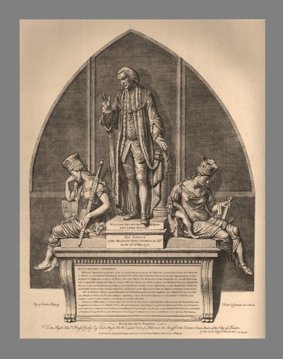Guild Hall Monument to William Beckford by Unbekannt