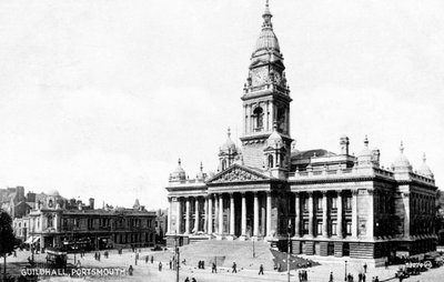 Guildhall, Portsmouth, Hampshire by Unbekannt