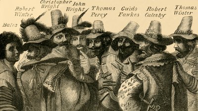 Guy Fawkes and the Conspirators, c1872 by Unbekannt