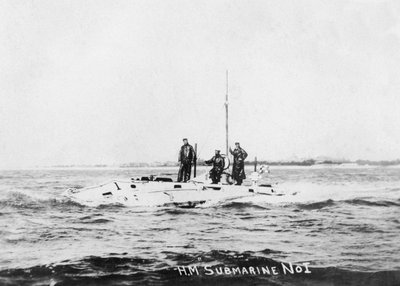 HM Submarine No1 by Unbekannt