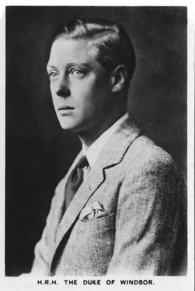 HRH The Duke of Windsor, 1937 by Unbekannt