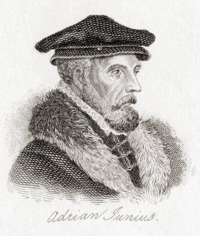 Hadrianus Junius, 1511-1575, aka Adriaen de Jonghe by Unbekannt