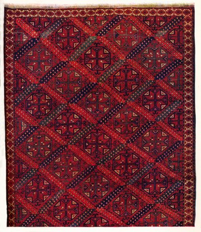 Half of an Ersari Turkoman rug by Unbekannt