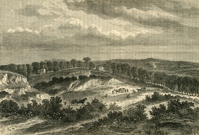 Hampstead Heath in 1840 by Unbekannt