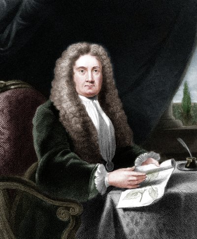 Hans Sloane, English physician and naturalist by Unbekannt