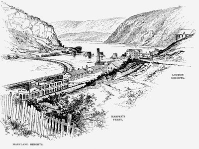 Harpers Ferry, West Virginia by Unbekannt