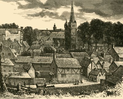 Hatfield from the Railway Station by Unbekannt