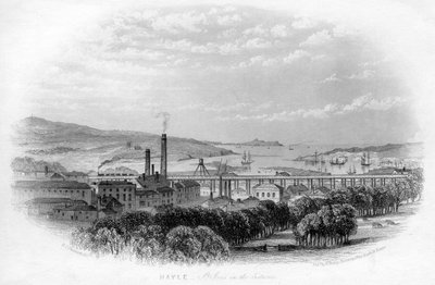 Hayle St Ives in the distance, c1860 by Unbekannt