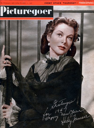 Hedy Lamarr, Austrian-born American actress by Unbekannt