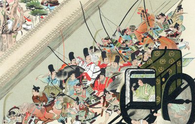 Heiji Rebellion, Japan by Unbekannt