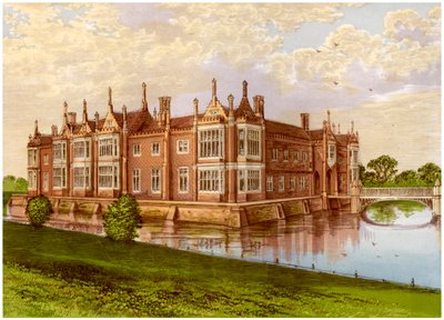 Helmingham Hall, Suffolk, Home of Baron Tollemache, c1880 by Unbekannt