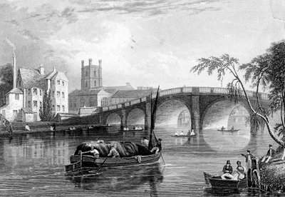 Henley Bridge, Henley-on-Thames, London, 1803 by Unbekannt