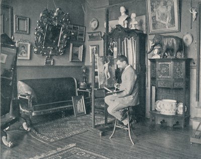 Henri Gervex in His Studio, c1897 by Unbekannt