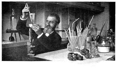 Henri Moissan, French chemist, c1900 by Unbekannt