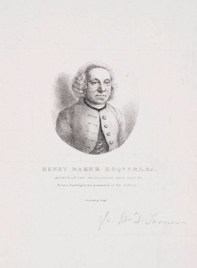 Henry Baker, Naturalist by Unbekannt