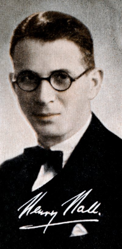 Henry Hall, English Bandleader, 1935 by Unbekannt