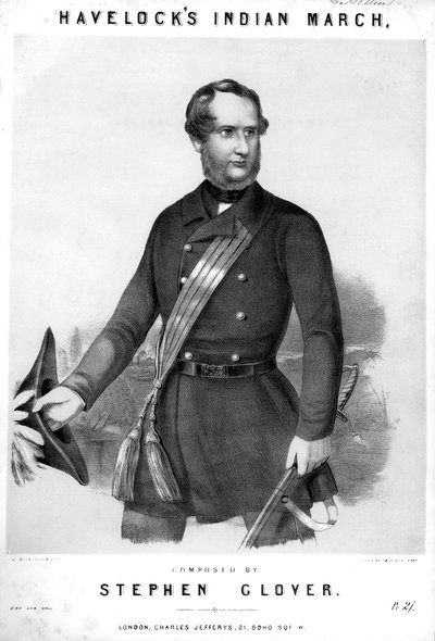Henry Havelock, British soldier, c1857 by Unbekannt