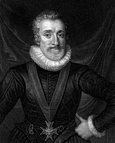 Henry IV, First Bourbon King of France by Unbekannt