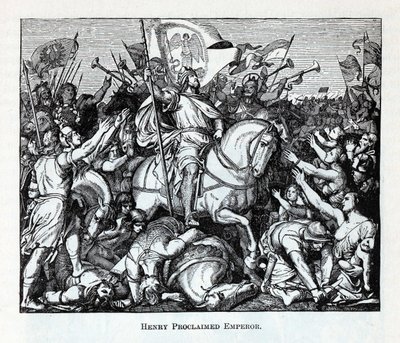 Henry Proclaimed Emperor by Unbekannt