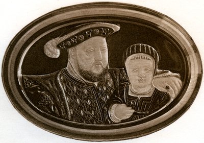 Henry VIII and Prince Edward by Unbekannt