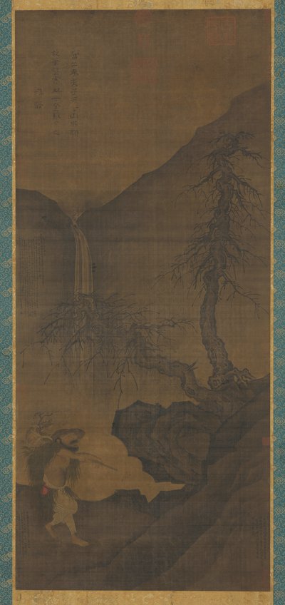 Herb Gatherer, Ming Dynasty by Unbekannt