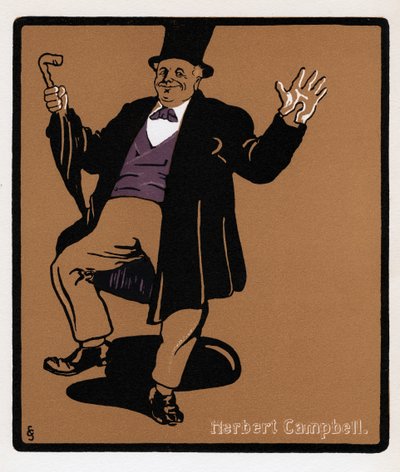 Herbert Campbell, Drury Lane Comedian, 19th Century by Unbekannt